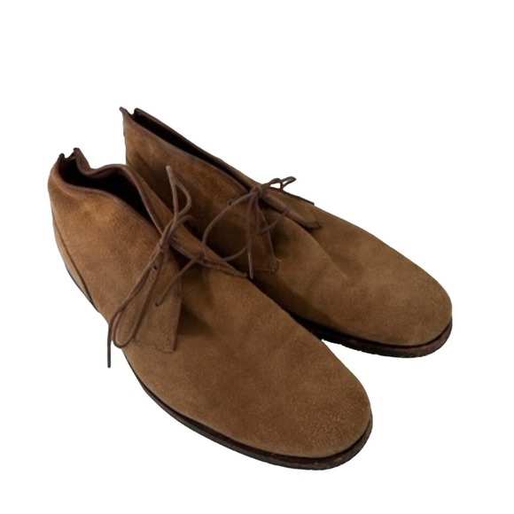TIMBERLAND Boot Co Mens Chukka Boots WODEHOUSE Ankle Lace Up Brown Suede Sz 13 main image 4